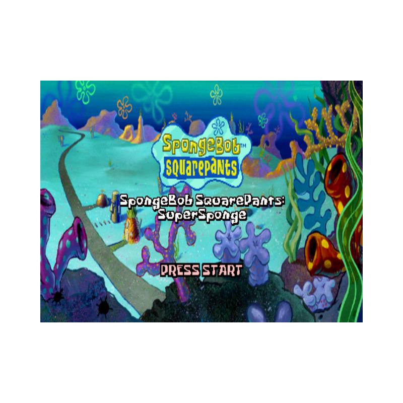 اسکرین شات و تصویر گیم‌پلی بازی SpongeBob SquarePants: SuperSponge مخصوص پلی استیشن وان (PS1) تصویر شماره 1