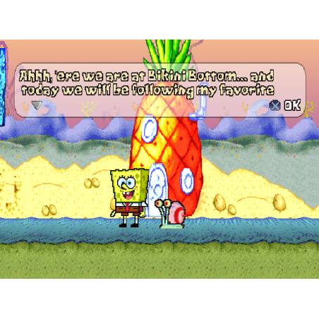 اسکرین شات و تصویر گیم‌پلی بازی SpongeBob SquarePants: SuperSponge مخصوص پلی استیشن وان (PS1) تصویر شماره 2
