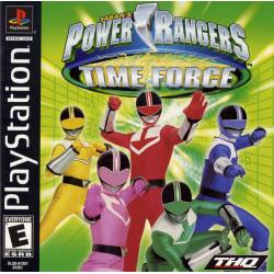 کاور بازی Saban's Power Rangers: Time Force مخصوص پلی استیشن وان (PS1)