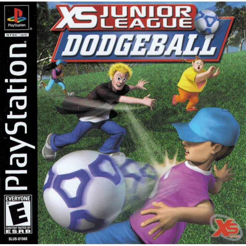 کاور بازی XS Junior League Dodgeball مخصوص پلی استیشن وان (PS1)
