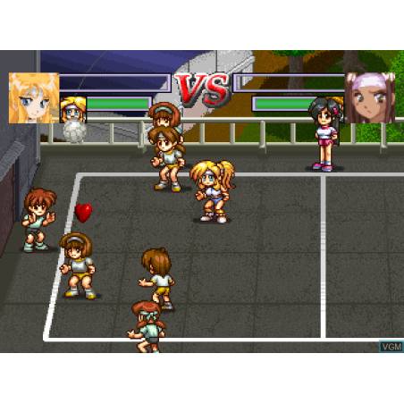 اسکرین شات و تصویر گیم‌پلی بازی XS Junior League Dodgeball مخصوص پلی استیشن وان (PS1) تصویر شماره 2