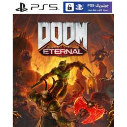کاور بازی DOOM Eternal مخصوص PS5 نسخه ی کنسول‌های کپیخور یا جیلبریک (Jailbreak)