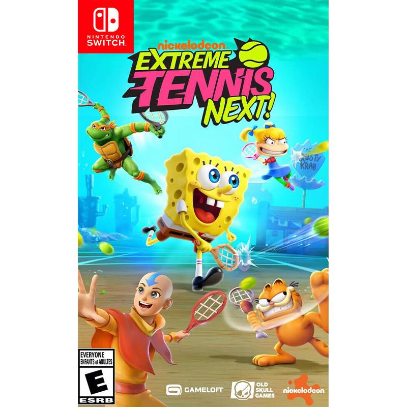 کاور بازی Nickelodeon Extreme Tennis Next برای نینتندو سوییچ