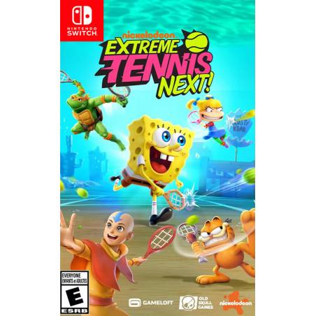 کاور بازی Nickelodeon Extreme Tennis Next برای نینتندو سوییچ
