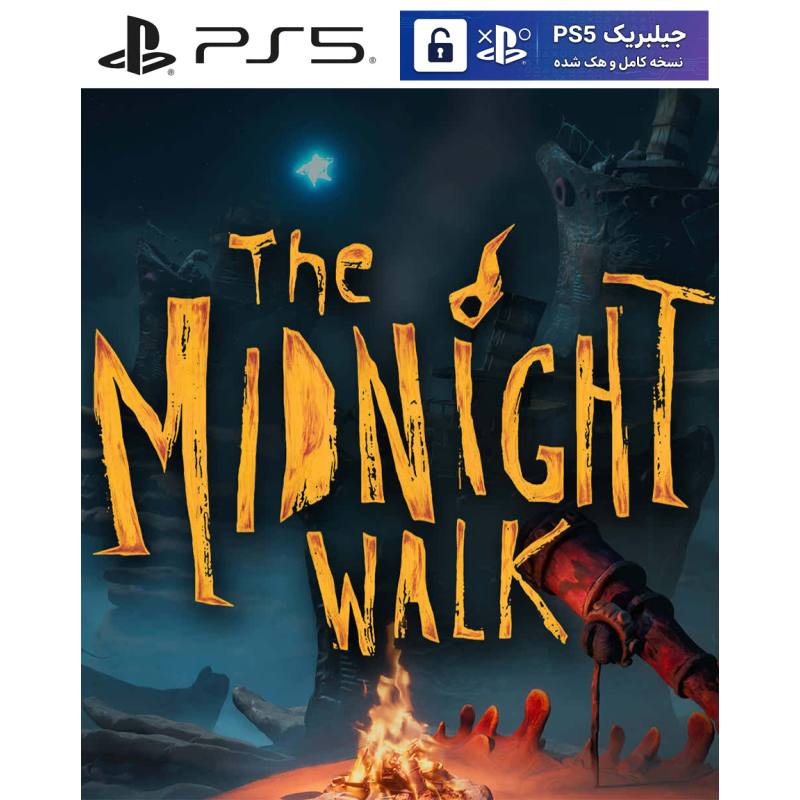 کاور بازی The Midnight Walk مخصوص PS5 نسخه ی کنسول‌های کپیخور یا جیلبریک (Jailbreak)
