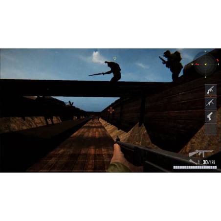 اسکرین شات (تصویر گیم پلی) بازی World War D Day 1944 نسخه نینتندو سوییچ (Nintendo Switch) تصویر 1