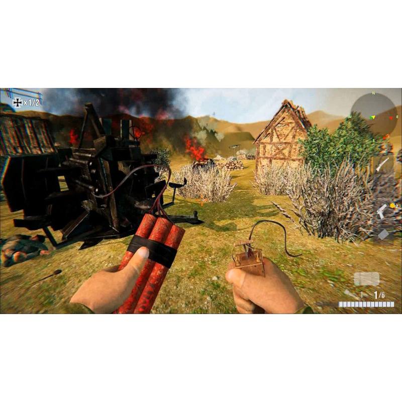 اسکرین شات (تصویر گیم پلی) بازی World War D Day 1944 نسخه نینتندو سوییچ (Nintendo Switch) تصویر 3