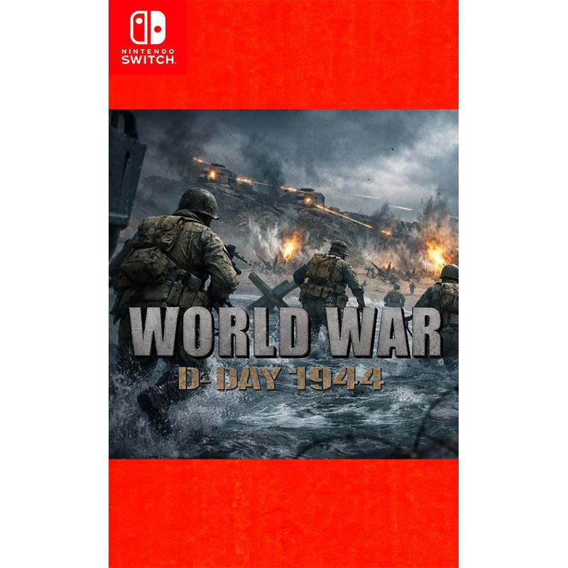 کاور بازی World War D Day 1944 برای نینتندو سوییچ