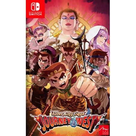 کاور بازی River City Saga Journey to the West برای نینتندو سوییچ