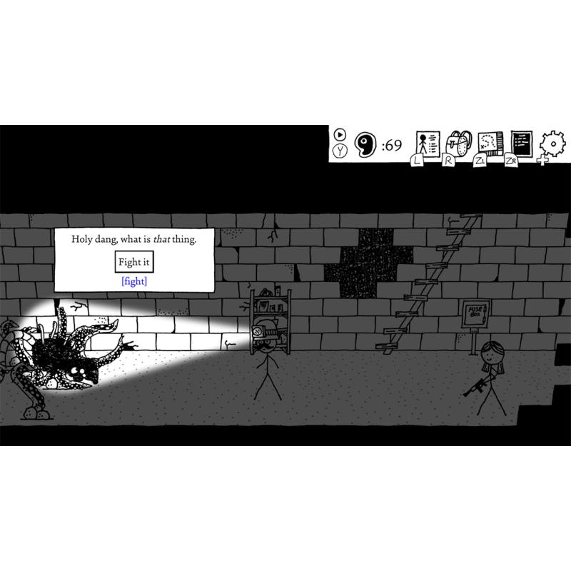اسکرین شات (تصویر گیم پلی) بازی Shadows Over Loathing نسخه نینتندو سوییچ (Nintendo Switch) تصویر 4