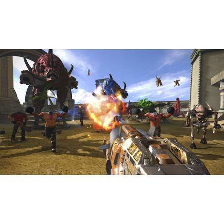 اسکرین شات (تصویر گیم پلی) بازی Serious Sam Collection نسخه نینتندو سوییچ (Nintendo Switch) تصویر 4