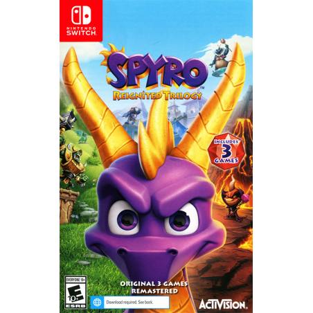 کاور بازی Spyro Reignited Trilogy برای نینتندو سوییچ