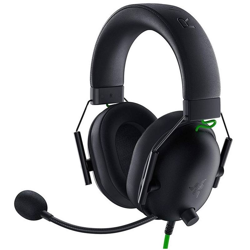 تصویر هدست ریزر Razer BlackShark V2 X از سمت میکروفون