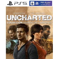 کاور بازی Uncharted: Legacy of Thieves Collection مخصوص PS5 نسخه ی کنسول‌های کپیخور یا جیلبریک (Jailbreak)