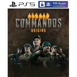 کاور بازی Commandos: Origins مخصوص PS5 نسخه ی کنسول‌های کپیخور یا جیلبریک (Jailbreak)