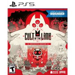 کاور بازی Cult of the Lamb: The One Who Waits Edition مخصوص PS5 نسخه ی کنسول‌های کپیخور یا جیلبریک (Jailbreak)