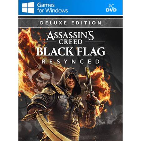 کاور بازی Assassin's Creed Black Flag Resynced نسخه کامپیوتر (PC)