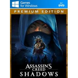کاور بازی Assassins Creed Shadows Premium Edition نسخه کامپیوتر (PC)