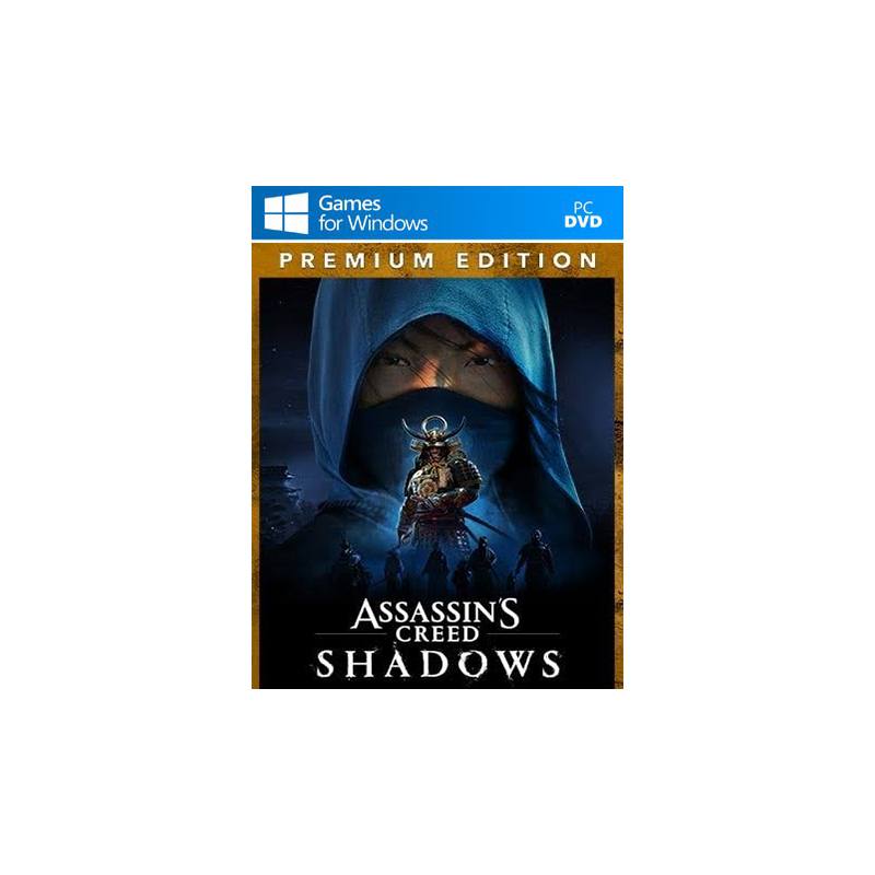 کاور بازی Assassins Creed Shadows Premium Edition نسخه کامپیوتر (PC)