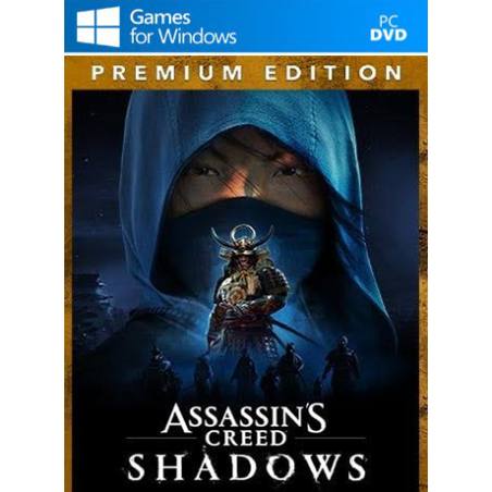 کاور بازی Assassins Creed Shadows Premium Edition نسخه کامپیوتر (PC)