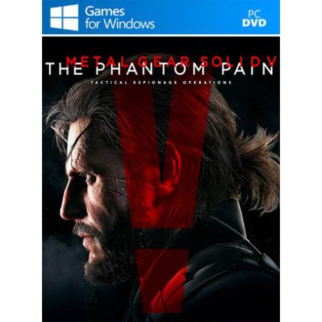 کاور بازی Metal Gear Solid V: The Phantom Pain نسخه کامپیوتر (PC)