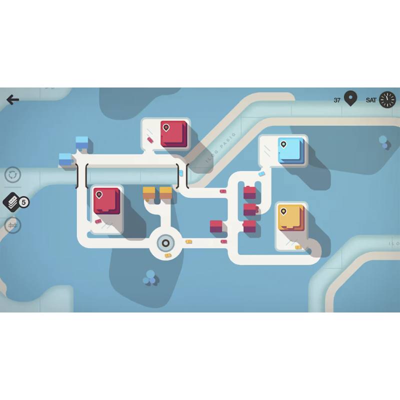 اسکرین شات (تصویر گیم پلی) بازی Mini Motorways نسخه نینتندو سوییچ (Nintendo Switch) تصویر 2