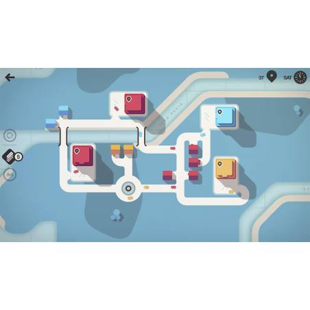 اسکرین شات (تصویر گیم پلی) بازی Mini Motorways نسخه نینتندو سوییچ (Nintendo Switch) تصویر 2
