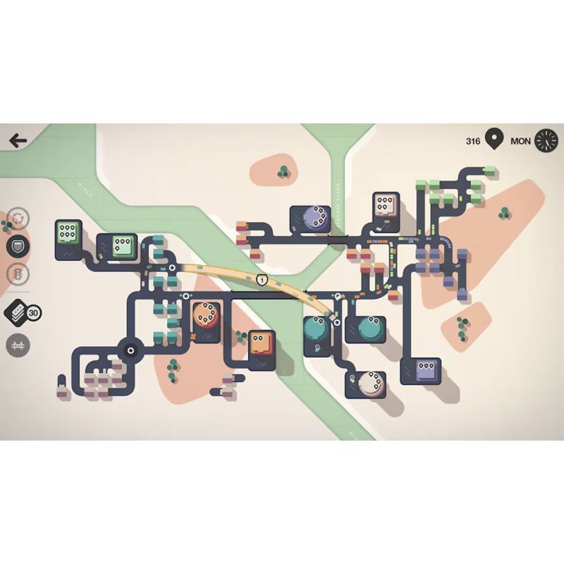 اسکرین شات (تصویر گیم پلی) بازی Mini Motorways نسخه نینتندو سوییچ (Nintendo Switch) تصویر 4