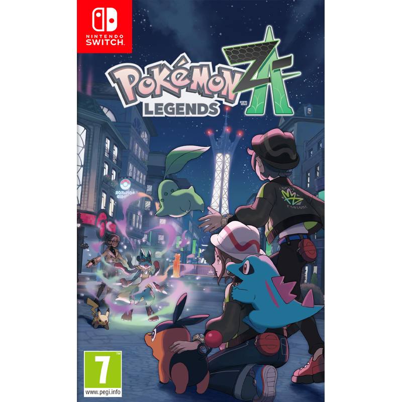 کاور بازی Pokemon Legends Z-A برای نینتندو سوییچ