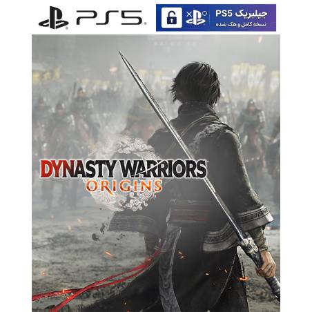 کاور بازی Dynasty Warriors: Origins مخصوص PS5 نسخه ی کنسول‌های کپیخور یا جیلبریک (Jailbreak)