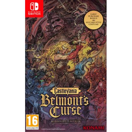 کاور بازی Castlevania Belmonts Curse برای نینتندو سوییچ
