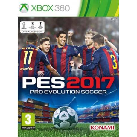 PES 2017 بازی Xbox 360