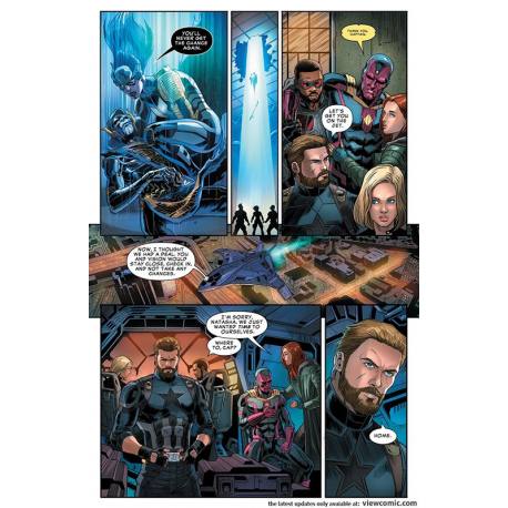 کتاب کمیک Marvel's Avengers Endgame Prelude قسمت دوم
