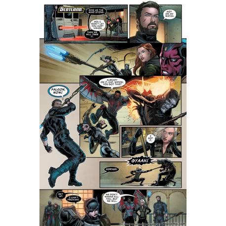 کتاب کمیک Marvel's Avengers Endgame Prelude قسمت دوم