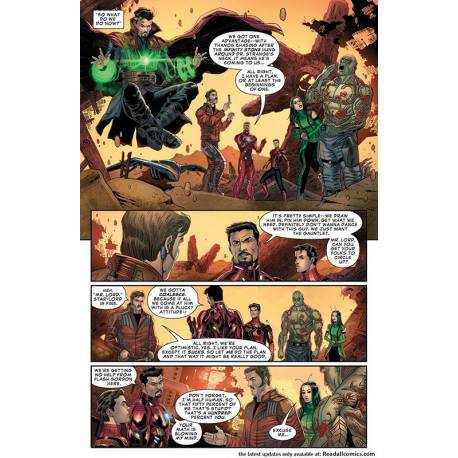 کتاب کمیک Marvel's Avengers Endgame Prelude قسمت سوم