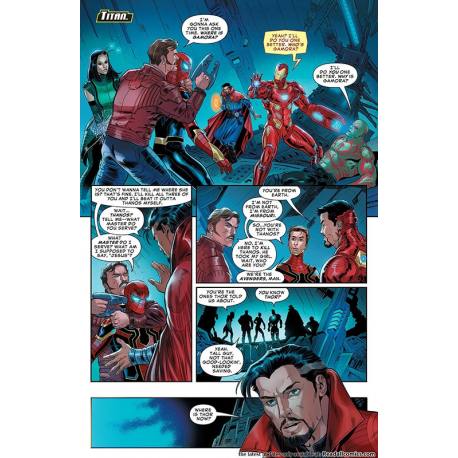 کتاب کمیک Marvel's Avengers Endgame Prelude قسمت سوم