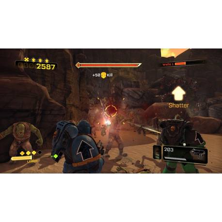 Warhammer space marines بازی Xbox 360