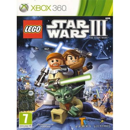 Lego Star Wars III: The Clone Wars بازی Xbox 360