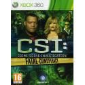 CSI Crime Scene Investigation Fatal Conspiracy بازی Xbox 360