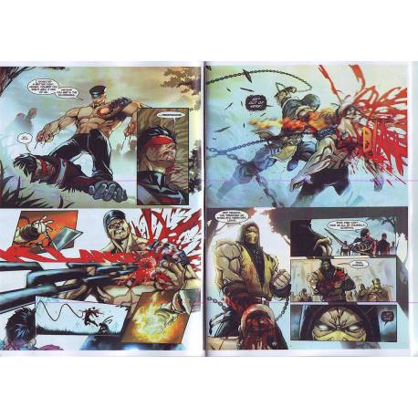 کتاب کمیک Mortal Kombat X