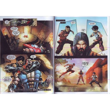 کتاب کمیک Mortal Kombat X