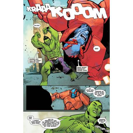 کتاب کمیک The Totally Awesome Hulk شماره 15