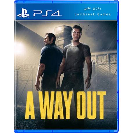 خرید آنلاین بازی A Way out برای PS4 های هکی و جیلبریک