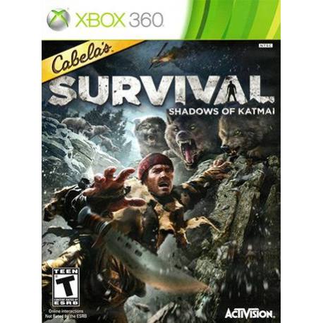 Cabela's Survival Shadows of Katmai بازی Xbox 360
