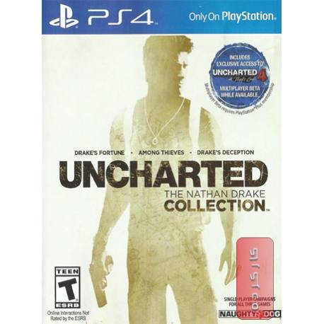 دیسک بازی Uncharted The Nathan Drake Collection برای Ps4