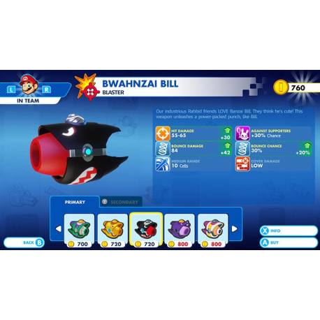 کارتریج اورجینال بازی Mario + Rabbids Kingdom Battle برای سوییچ