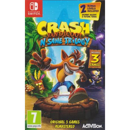 Crash Bandicoot N. Sane Trilogy برای نینتندو سوییچ کرک شده